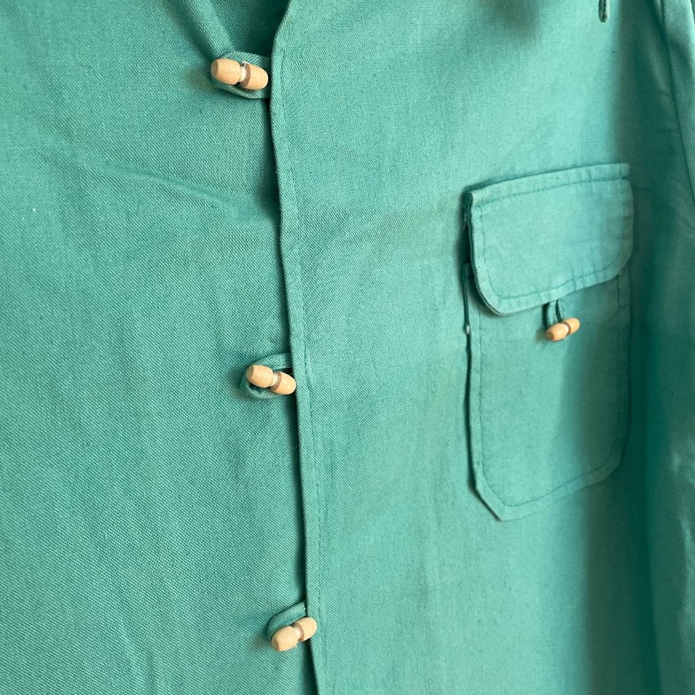 Vintage 1970s Silver/Gulfstream Pg’s People Long Sleeve Shirt - Picture 3 of 6